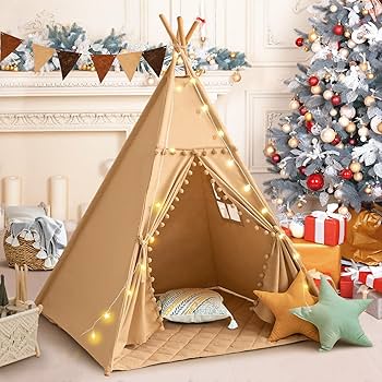 WHOLE EARTH - MEI×WE TENTMEI Tepee Tent Multi Amazon.com: Kids Teepee Tent for Kids, Kid Play Tents for